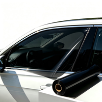 Film nano professionnel 1,52*30m HD UV 99% IR 90% PET, film teinté pour vitres de voiture à haute isolation, rouleau VLT70% anti-rayures 5-10 ans
