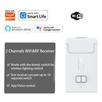 Tuya Smart Life Module de commutation WiFi dispositif marche-arrêt contrôle 2 voies disjoncteur bricolage prend en charge Alexa Google Home RF433 réseau 10A Max