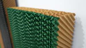 Gewächshaus Verdunstung wasser kühlpad System Laptop Fertigungs linie Maschinen produktion für Luftkühler Papier verwendet Heimgebrauch - Product Image 3