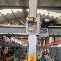 Robot CNC de Diseño No Estándar con Motor, Fácil de Operar, Máquina Programable de Tres Ejes con Riel Terrestre