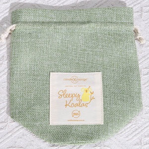 Pochette en <span class=keywords><strong>jute</strong></span> réutilisable à fond rond pour bougies, avec logo personnalisé imprimé, emballage cadeau pour bougies, pochette en <span class=keywords><strong>toile</strong></span> <span class=keywords><strong>de</strong></span> <span class=keywords><strong>jute</strong></span> avec cordon <span class=keywords><strong>de</strong></span> serrage - Product Image 3