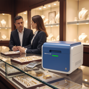 Hochpräzises Schnelles Spektrometer zur Goldanalyse – Alle Elementaranalysen für Edelmetall-Prüfmaschinen - Product Image 2