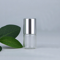 Flacon compte-gouttes en verre de 2 ml pour huiles essentielles, mini flacon de parfum, conteneur de voyage rechargeable anti-fuite, échantillon cosmétique testeur