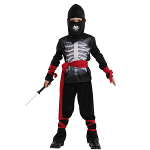 2023 <span class=keywords><strong>niño</strong></span> Cosplay Halloween carnaval fiesta calavera <span class=keywords><strong>Ninja</strong></span> <span class=keywords><strong>disfraz</strong></span> ZBHC-010 - Product Image 2