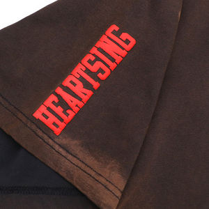 Qianzun Bulk Buy Hip Hop Men 350 Gsm Oversized Boxy Drop Shoulder Crew Neck <span class=keywords><strong>Camisetas</strong></span> lavadas de gran tamaño con diseño personalizado - Product Image 4