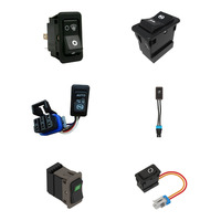 Interrupteur à bascule pour chargeuse sur pneus 950 966 980, références 106-6568 214-4694 214-4721 214-4698 214-4692 300-4994 169-0593 214-4711 214-4710