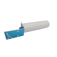 Antenne omnidirectionnelle en fibre de verre Arronna à gain élevé 10dBi, polarisation verticale - Portée 1KM, WiFi 5G