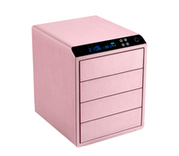 AL-CTG-1-4 Chuanwei serrure numérique électronique tiroirs de coffre-fort à plusieurs niveaux couleurs personnalisables LCD empreinte digitale coffre-fort à la maison