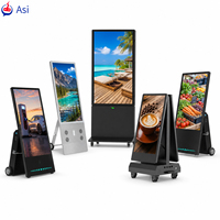 Écran d'affichage LCD pour affiches, vente en gros, 55 pouces, étanche IP65, 2000 nits, haute luminosité, pour salon professionnel, affichage extérieur