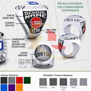 Nouvelles bagues de championnat personnalisées pour jeunes de football et de basketball 2026 - Product Image 2