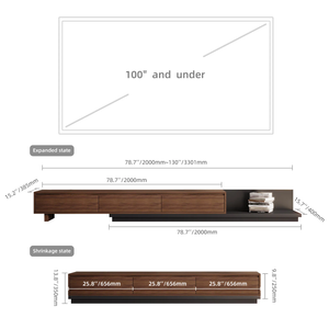<span class=keywords><strong>Meuble</strong></span> <span class=keywords><strong>TV</strong></span> pour téléviseur de <span class=keywords><strong>100</strong></span> pouces avec étagères de rangement, <span class=keywords><strong>meuble</strong></span> <span class=keywords><strong>TV</strong></span> de style industriel moderne pour salon - Product Image 3