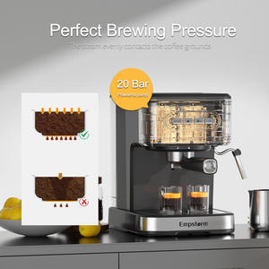 <span class=keywords><strong>Machine</strong></span> à café à capsules Empstorm 01E à faible bruit, pompe à pression de 20 bars, manuelle, facile et pratique pour un usage domestique - Product Image 6
