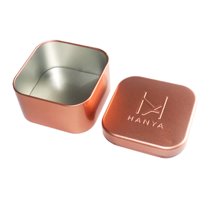 Квадратная металлическая жестяная коробка для хранения пищевых продуктов от производителя, жестяная коробка для хранения печенья, коробка для часов для металлической упаковки - Product Image 5