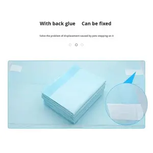 Pañales para perros Teddy Puppy desechables ecológicos IP67 almohadillas absorbentes impermeables desodorantes de gran tamaño 100/paquete para Golden - Product Image 6