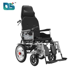 Silla <span class=keywords><strong>de</strong></span> Ruedas Eléctrica Plegable Ligera con Motor y Batería, con Ruedas <span class=keywords><strong>de</strong></span> Aleación <span class=keywords><strong>de</strong></span> Aluminio <span class=keywords><strong>de</strong></span> 10 Pulgadas Delanteras y 16 Pulgadas Traseras, para Personas con Discapacidad - Product Image 1