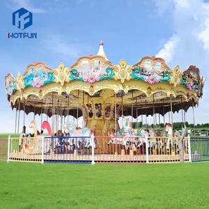 ม้าหมุน36ที่นั่งสำหรับขี่ม้าหมุนสวนสนุกกลางแจ้งขนาดใหญ่สำหรับสวนสนุก - Product Image 4