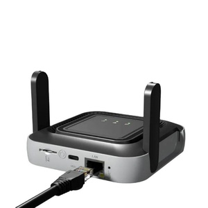 Router CPE 4G con Ranura para Tarjeta SIM VEMO M6 Pro CPE Router LTE 4G con Batería, Puerto LAN RJ45 y Antenas - Product Image 1