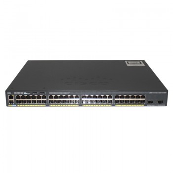 Used layer 2 WS-C2960X-48LPD-L 2960X series 48 port switch