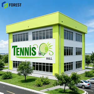 Mejor Pabellón de Tenis con Estructura de Acero Personalizable, Centro de Fitness Comunitario de Gran Envergadura, Duradero, de Montaje Rápido y de Alta Resistencia - Product Image 1