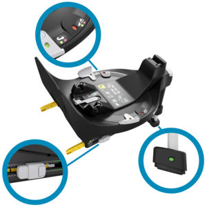 Base de siège auto rotative Maxi-Cosi Family Fix 360 Isofix, couleur noire, multifonctionnelle, base de siège auto-poussette - Product Image 6