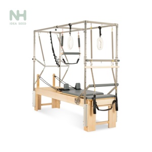 Produits d'usine : Tour <span class=keywords><strong>de</strong></span> Pilates durable, Cadillac, Reformer en bois <span class=keywords><strong>de</strong></span> hêtre, équipement professionnel pour la maison et la salle <span class=keywords><strong>de</strong></span> sport IDEA SEED - Product Image 3