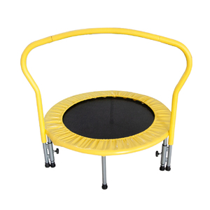 Trampolín Individual Económico <span class=keywords><strong>para</strong></span> Niños Pequeños, Cubierta Protectora Interior de Malla <span class=keywords><strong>Elástica</strong></span>, Mini Trampolín Plegable <span class=keywords><strong>para</strong></span> Bebés y Niños - Product Image 3