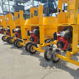 Betoniere Diesel Piccole e Portatili, Miglior Prezzo, 350L 1 Sacco, Macchina Miscelatrice per Malta e Cemento - Product Image 3