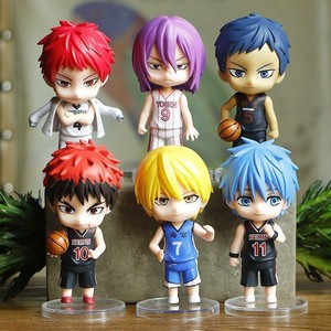 3 Diseños de Figuras de Acción de <span class=keywords><strong>Anime</strong></span>, Versión Q, <span class=keywords><strong>Kuroko</strong></span> no Basket, Figuras Coleccionables de Graduación, Adornos de Exhibición de Daikihara Midorima - Product Image 3