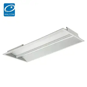 ETL Certification 5 Years Warranty Recessed Office Light White Pc Material 30 45 Watt Led Panel Troffer