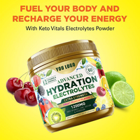 Complément Alimentaire Naturel en Poudre de Protéines Keto pour Adultes, Mélange d'Électrolytes d'Hydratation pour Nutrition Sportive, Marques Privées, 20-29g de Protéines, 200g