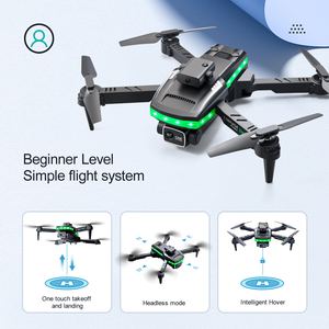 2023 dropshipping LED mát Đêm 4K HD Máy ảnh ống kính Wifi FPV chuyển đổi tầm nhìn rộng hơn ánh sáng điều khiển từ xa S162 bay không người lái - Product Image 4