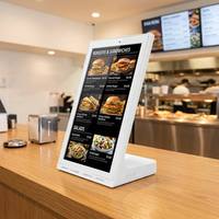 Yeni L Şekilli 10.1/14/15.6 İnç Rk3566 LCD Dokunmatik Ekranlı Müşteri Geri Bildirimli POS Sistem Tablet Android 13 Reklam Oynatıcıları