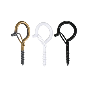 <strong>Q</strong> Hanger <strong>Hooks</strong> Wall Mount Screw Ceiling <strong>Hook</strong> Christmas Lights Hanger Screw <strong>Hooks</strong> - Product Image 1