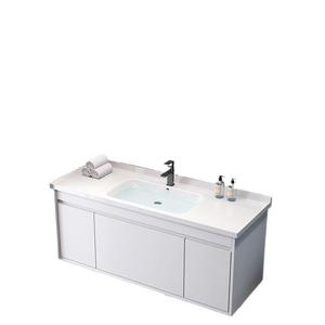 Meuble-lavabo suspendu moderne intégré pour salle de bain - Product Image 6