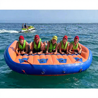 Sofá Inflable Tipo UFO Volador para 5 Personas, Económico, para Deportes Acuáticos
