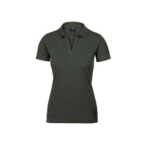 Polyester Matériel Tricoté Femmes pour Chemise À Manches Courtes Style Décontracté Usage Quotidien Couleurs Solides Excellente Qualité Col Tournant - Product Image 2