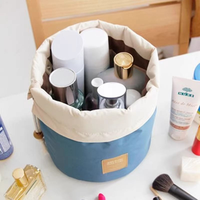 XiYou personnalisé cordon mode PVC brosse seau trousse de toilette cordon voyage cosmétique maquillage organisateur sac étuis
