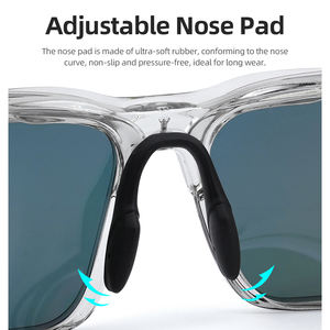 Lunettes de <span class=keywords><strong>soleil</strong></span> polarisées TR pour les sports de plein air Lunettes légères avec logo personnalisé pour le vélo, le jogging, la pêche et la conduite Protection UV - Product Image 4