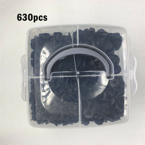 Jiechuang 630 Piezas de Clips Automotrices, 24 Tipos de Sujetadores de Plástico para Reparación y Reemplazo de Automóviles - Product Image 1