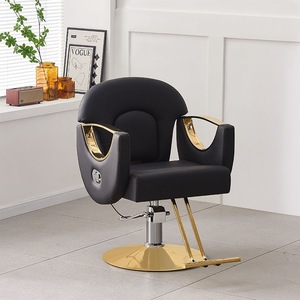 Fauteuil de Barbier Hydraulique Inclinable de Luxe Tout Usage Doré Wss 2025 Sboer – Vente Directe Usine – Idéal pour Salons de Coiffure et Esthétique - Product Image 3