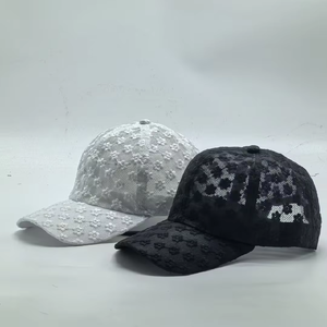 Casquette de baseball OEM à 6 panneaux, personnalisable, unie, avec lacets - Product Image 5