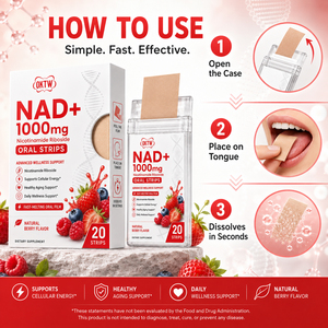 Tiras Orales de NAD+ al por Mayor con Resveratrol, Fórmula de Suplemento de Belleza y Bienestar sin Necesidad de Agua - Product Image 2