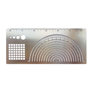 Tùy Chỉnh Tự Làm Ảnh Khắc Thép Không Gỉ Stencil Kim Loại Học Tập Vẽ Và Sơn Stencils - Product Image 2