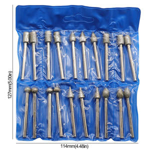 20 pezzi Set di punte per frese diamantate con punta di diamante - Product Image 6