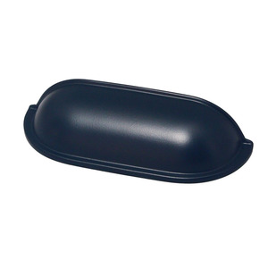 <span class=keywords><strong>Poignées</strong></span> d'armoires de cuisine <span class=keywords><strong>noires</strong></span> et chromées <span class=keywords><strong>poignées</strong></span> de traction de tasse de coquille - Product Image 2
