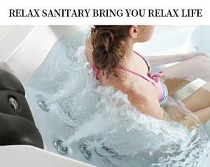 Bañera de hidromasaje moderna para 2 personas al aire libre Spa <span class=keywords><strong>Rectangular</strong></span> acrílico piscina de hidromasaje para Garden Villa Hotel - Product Image 6