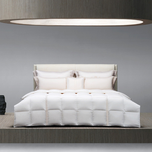 Meilleure vente sur Alibaba Oeko-Tex Hotel Super Soft White Cotton Bedroom Literie King Size Bed Couette - Product Image 1