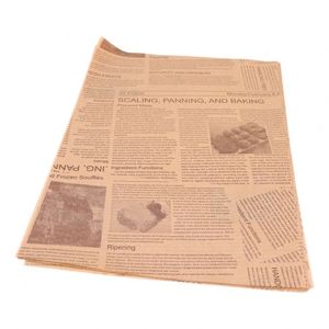 Papel de Embalaje para Comida para Llevar, Papel Desechable para Hornear, Papel Resistente al Aceite de Grado Alimenticio, Papel Marrón Resistente al Aceite para Impresión - Product Image 5