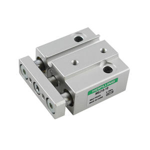 Cilindro Miniatura de Tres Ejes y Tres Varillas con Guía Lineal, Bloques de Guía Lineal Pequeños MGJ6*5/10/15/20 MGJ10*10 - Product Image 2