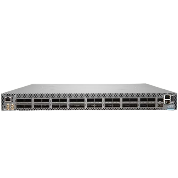 JUNIPER QFX5220 Switch QFX5220-32CD 32 X 40/100/400GbE QSFP56-DD and 2 X 10GbE SFP+